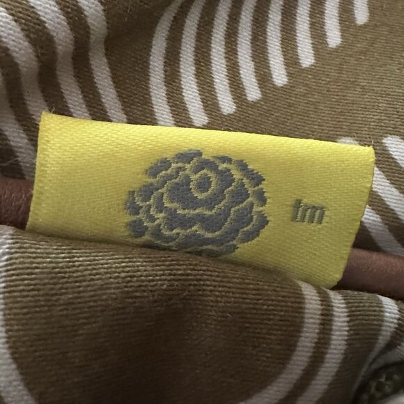 Amy Butler for Kalencom L Duffel Tote Bag Sun Moon Olive Green Zip Travel Duffle - Picture 6 of 10